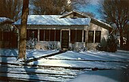 Typical CIG company house at Bivins Station, 1966. This one was on 4th street. Phone number 36F4 (four rings on the party line).