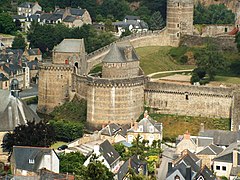 A view of the château