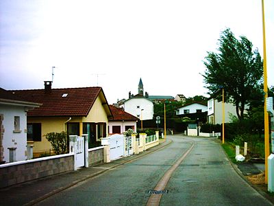 Une rue pavillonnaire.