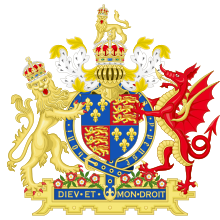 Coat of Arms of England (1509-1603) Variant.svg