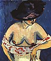 Half-Length Nude with Hat