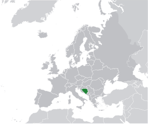 Босния ди Херцеговина на карте