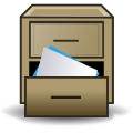 Filing cabinet icon.svg