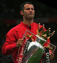 Ryan Giggs, máximo asistente histórico de la competición