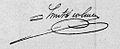 Handtekening Jan Smits van der Goes (1793-1874)