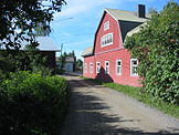 Village landscape in Harjavalta