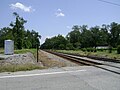 Howell railroad marker