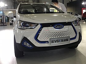 דגם "JAC iEV6E" - דגם ספורט