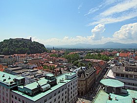 Ljubljana z Nebotičnika