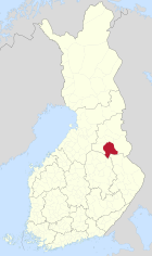 Lage von Sotkamo in Finnland