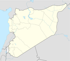 Tell (olika betydelser) på en karta över Syrien