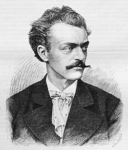 Wagner Sándor portréja (1880)