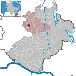 Wentorf (Amt Sandesneben) – Mappa