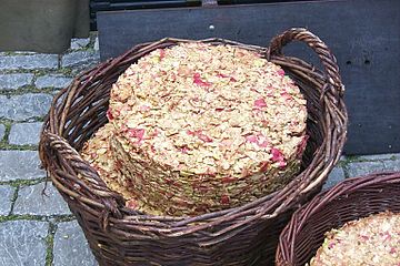 Remains of apple pressing