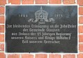 Memorial tablet in Berlin-Staaken