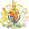 Escudo de Chorche V d'o Reino Uniu