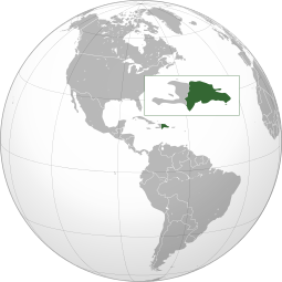 Localização República Dominicana
