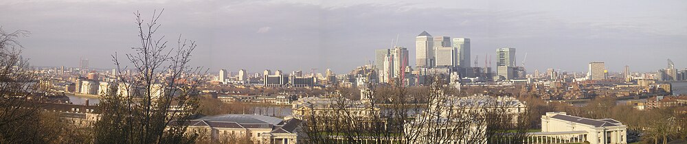 Panoramo di Greenwich.