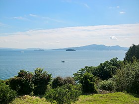 パサージュ琴海より大村湾を望む