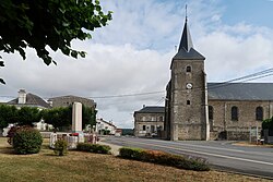 Skyline of Sivry-sur-Meuse