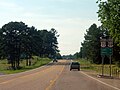 US 59 and US 71 in Wickes, Arkansas