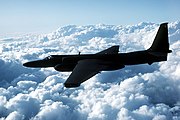 アメリカ空軍のU-2。専用設計の偵察機。