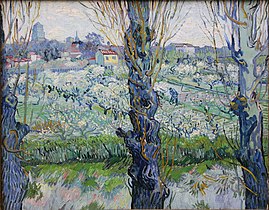 Van Gogh : Vue d'Arles (avril 1889).