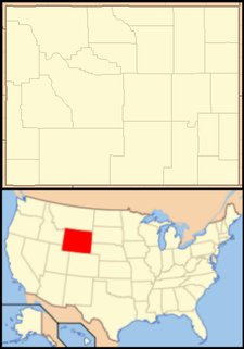 Albin is located in Wyoming