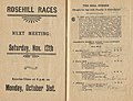 Starters and results of 1921 Hill Stakes