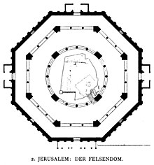 Plan du Dôme du Rocher
