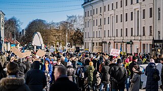 Demonstration in Support of Ukraine in Tartu Town Square.jpg
