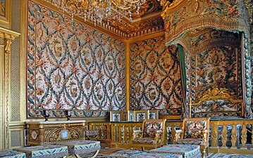 The bedchamber of the Queen