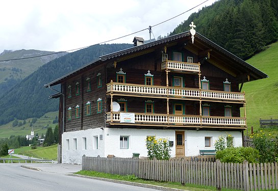 Tyrol heritage house in Kalsertal, near the Grossglockner