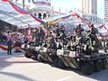 Malaysian soldiers on board an ATMP.