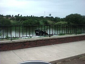 Border Patrol patrolling the Rio Grande in an airboat in Laredo, Texas