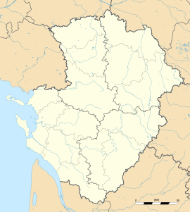 Blanzac-lès-Matha trên bản đồ Poitou-Charentes