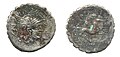 Denarius Serratus subaeratus: Pomponia 7