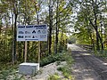 Former railway line (CN)[27] converted to the Trans Canada Trail, Saint-Prosper-de-Champlain Bridge, Quebec