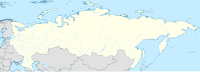 Central på en karta över Ryssland