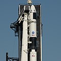 Falcon 9 posizionato sul Pad 39A del John F. Kennedy Space Center