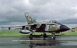 Panavia Tornado GR1 "ZA600" of No. 17 squadron based at Brüggen.