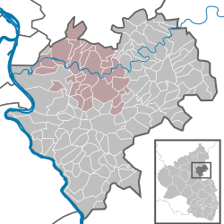 Verbandsgemeinde Bad Ems-Nassau – Mappa