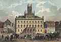 Gemälde vom Rathaus Weimar (1850)