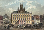 Stadhuys in 1850