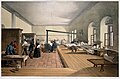 A ward of the hospital at Scutari where Nightingale worked, from an 1856 lithograph by William Simpson