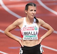 Susanne Walli – ausgeschieden als Achte des zweiten Halbfinals