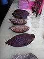 dried chocolate bean - Choco-Laté chocolate fair, Brugge 2007, Belgium