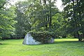 Ruines des serres chaudes.