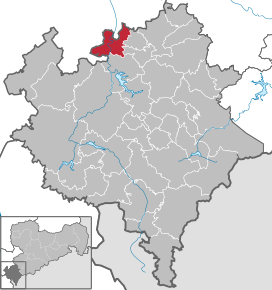 Poziția localității Elsterberg
