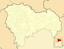 El Pedregal, Spain is located in Province of Guadalajara